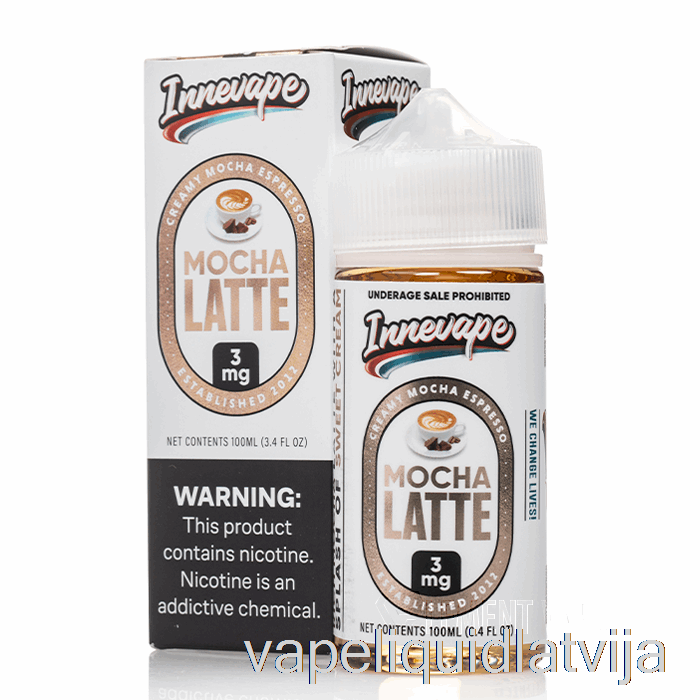 Mocha Latte - Innevape - 100ml 0mg Vape šķidrums